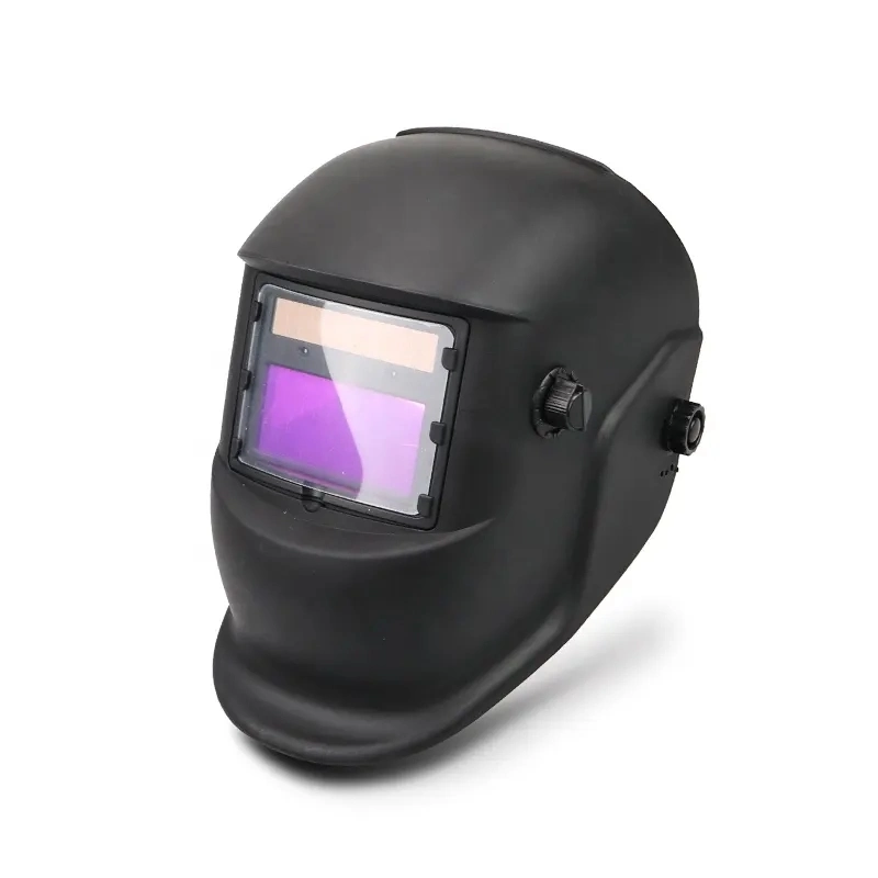 Factory Direct True Color Solar Powered Auto Darkening Lightweight Welding Helmet Auto Dimming with Adjustable Wide Shade Range