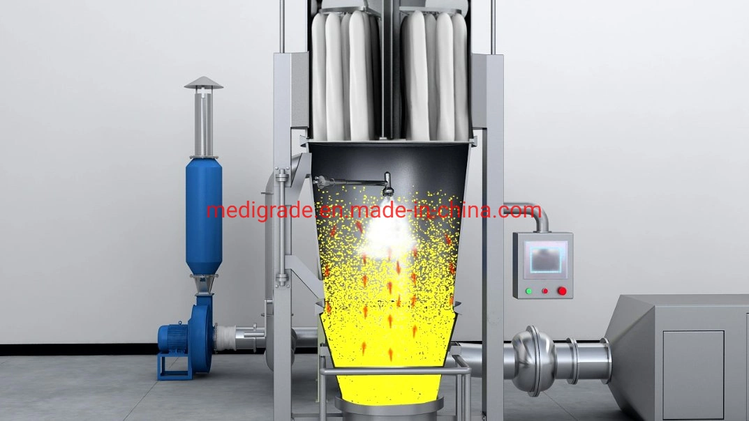 Pharmaceutical Use Fluid Bed Granulator Coater