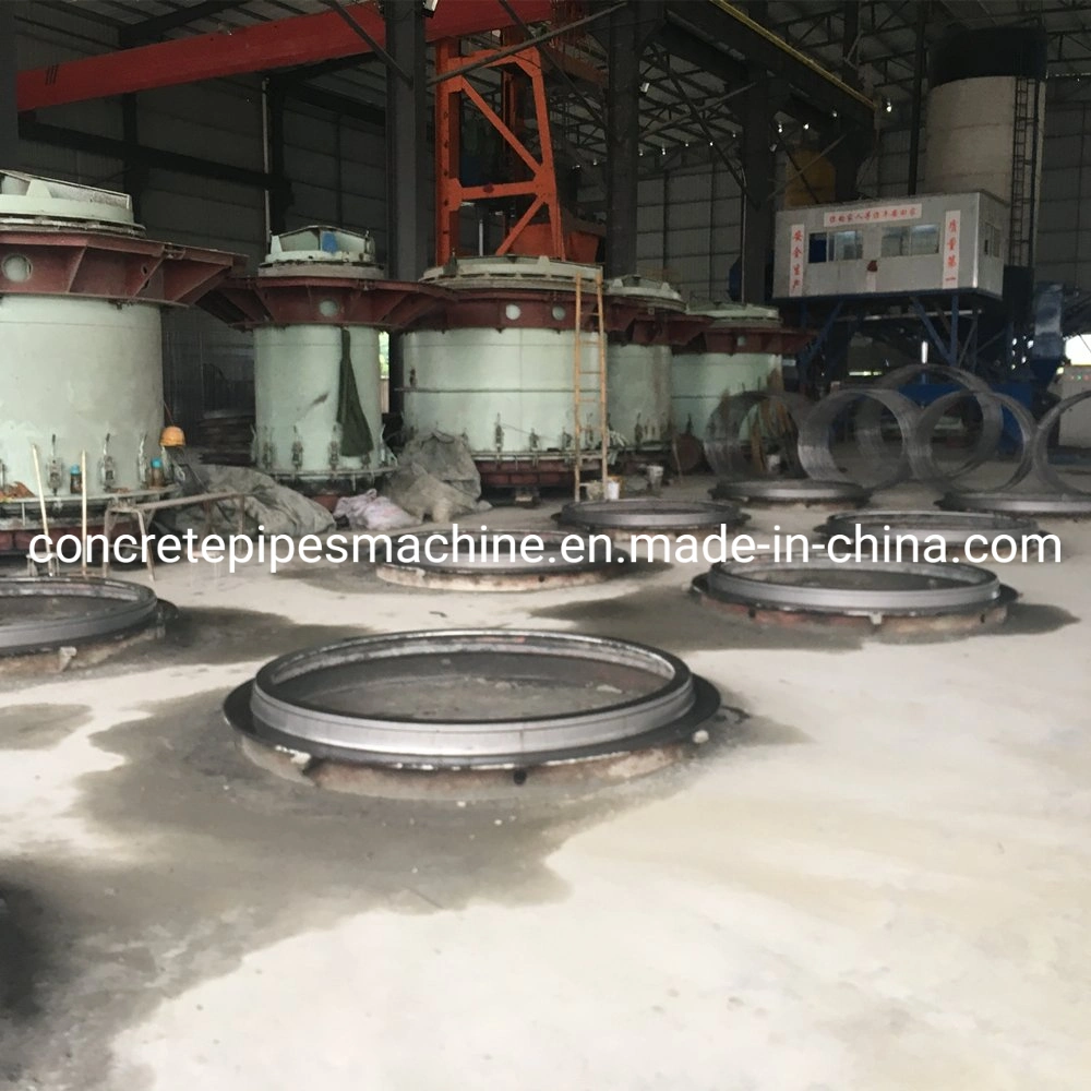 Core Vibration Rcp Reinforced Cage Concrete Pipe Making Equipment