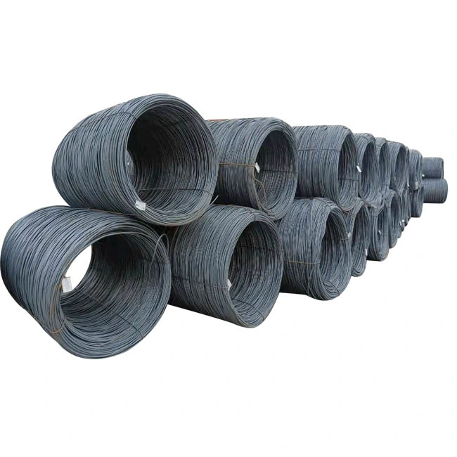 6mm Steel Wire Rod in Coils A53, A283, A106-a, A179 SAE 1006 Steel SAE 1008 Low Carbon Iron Wire Rod