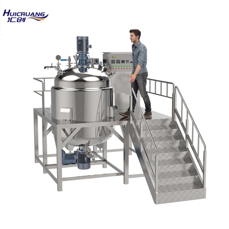 Well Designed Face Cream/Lotion Making Machine Vacuum Homogenizing Mixer Automatic Homogenizer Laboratory Equipment