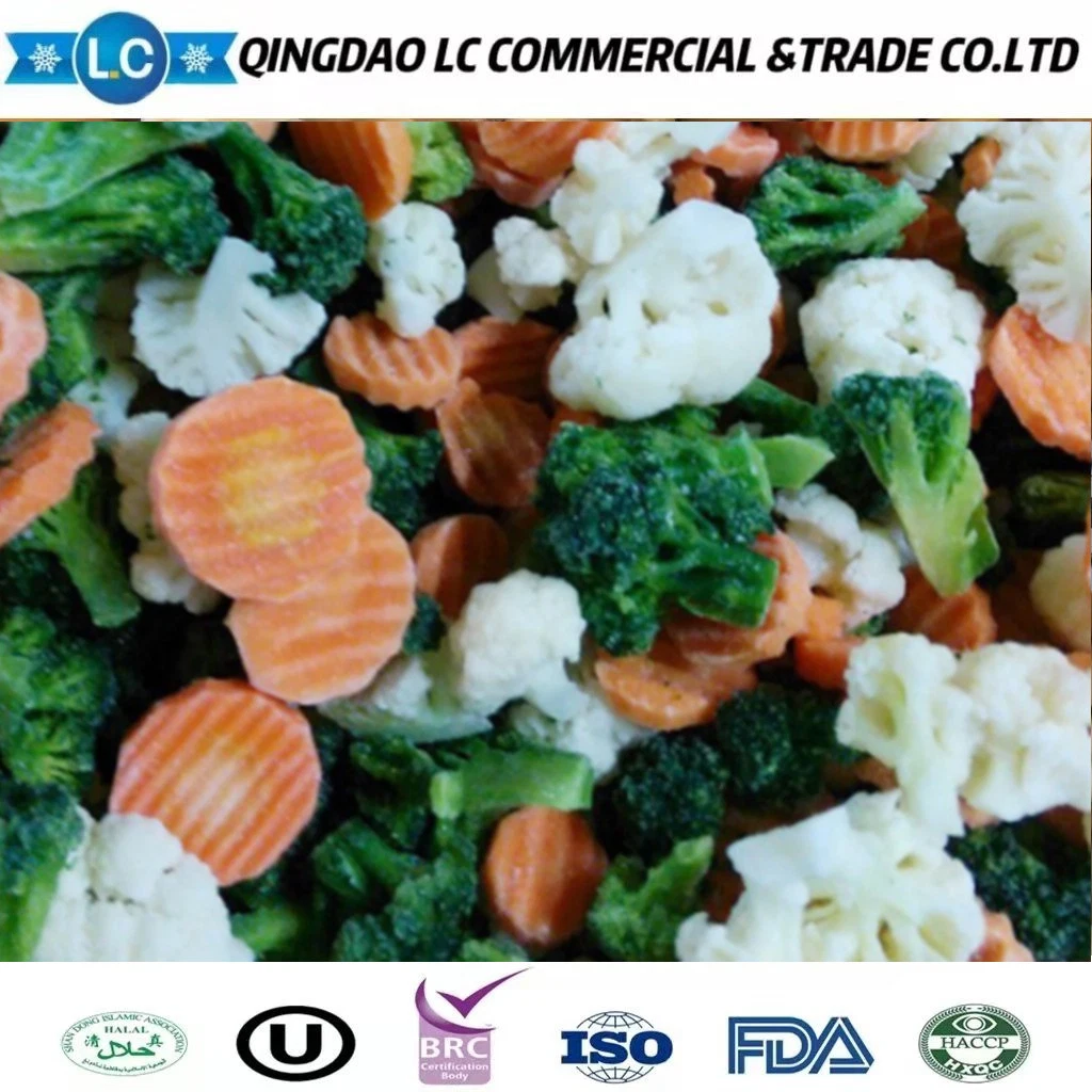 IQF Processing Line Wholesale/Supplier Bulk Organic Brands Frozen Mixed Vegetables of Types