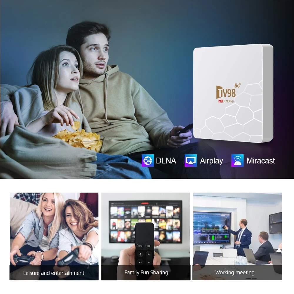 2023 Xtv Air with Bt Remote Xtv Duo The Latest Model TV Box 4K 4K Player Android 11 2GB RAM 16GB ROM 5g Dual WiFi Set Top Box