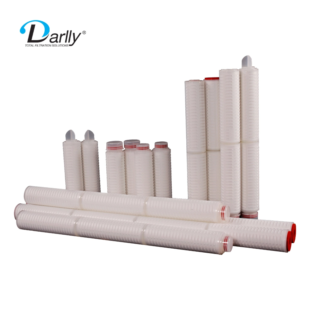 Nominal Rated Polypropylene Micro Pleated Cartridge Filter with 10"/20"/30"/40" Length