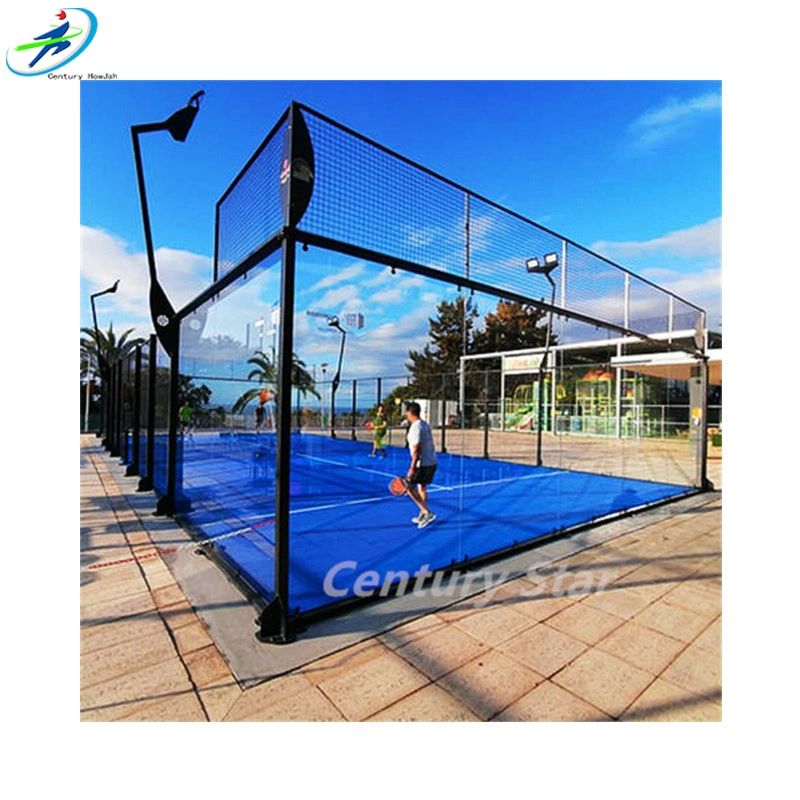 Century Star Panoramic Paddle Court Tennis Court Sports Flooring Factory High quality/High cost performance  Padel Tennis Court Custom Design Paddle Court