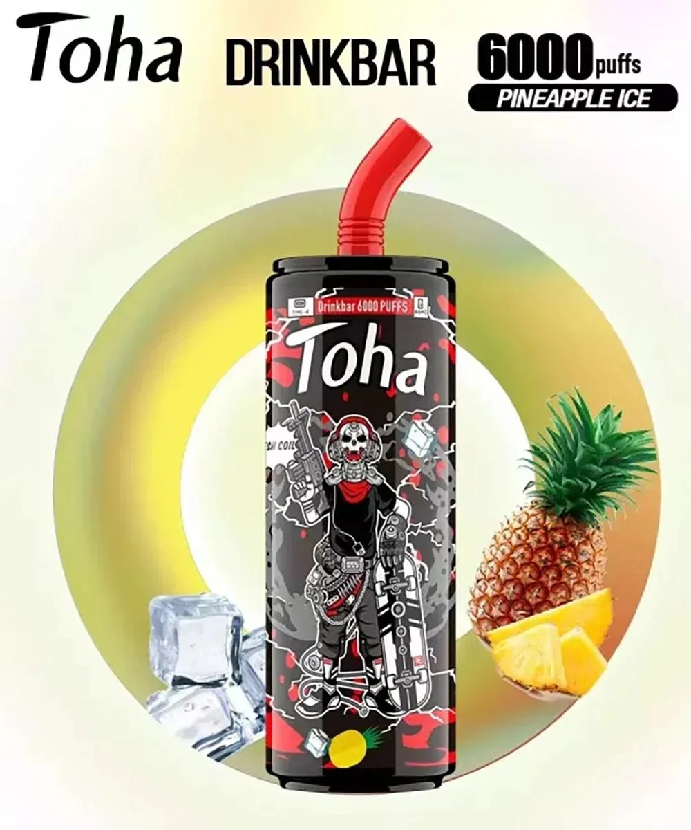 China fábrica de Shenzhen Atacado I Pape Toha Drinkbar 3000/5000/6000/7000/8000 Puffs E Liquid Pen Hookah Wape