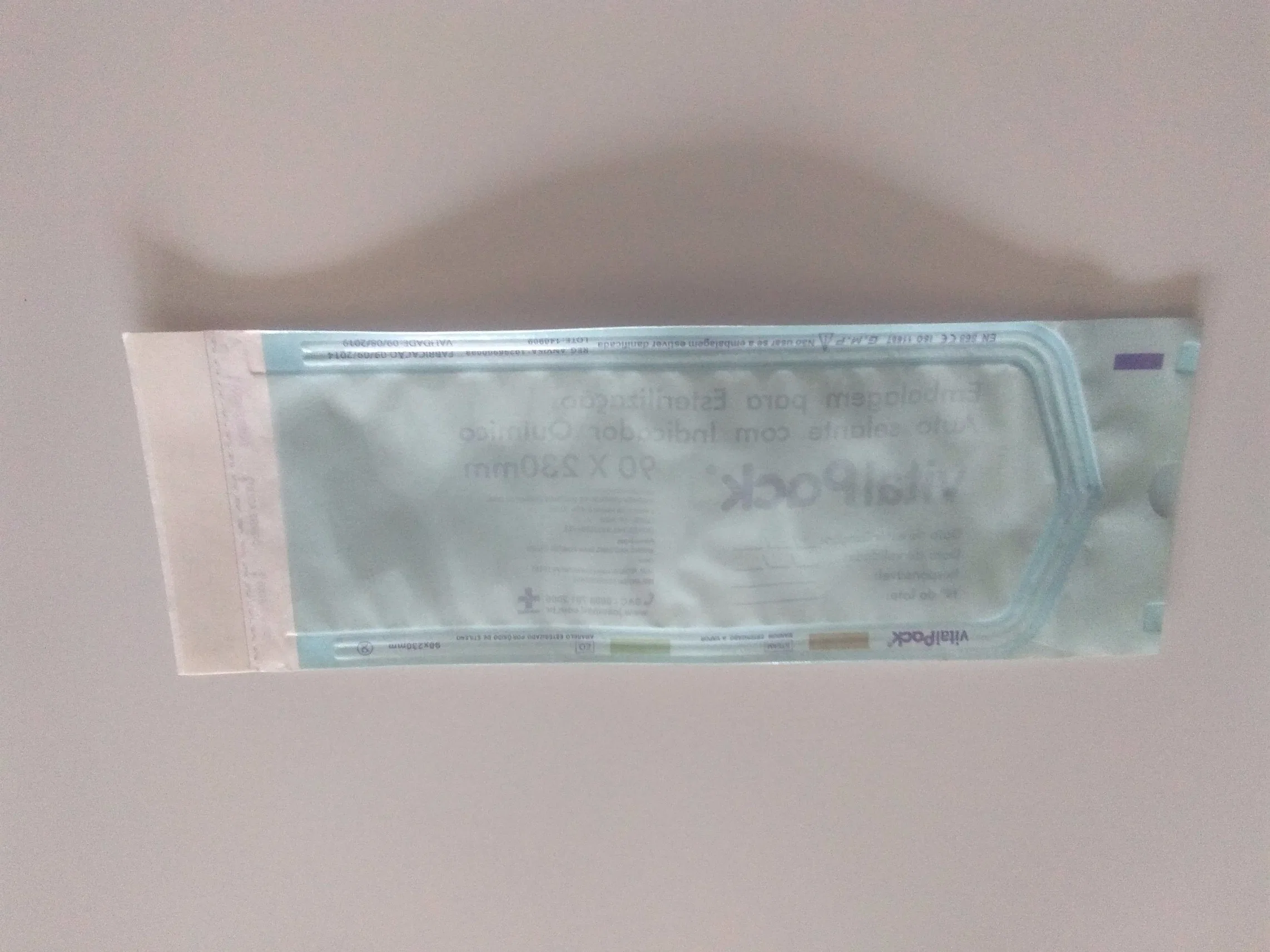 Disposable Safe Self Seal Sterilisation Flat Pouch