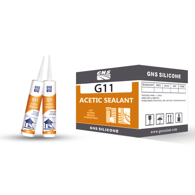 Gns Original Factory Building Material G11 Chemical Gp Rubber Glass Silicone Sealant Product Adhesive for Window