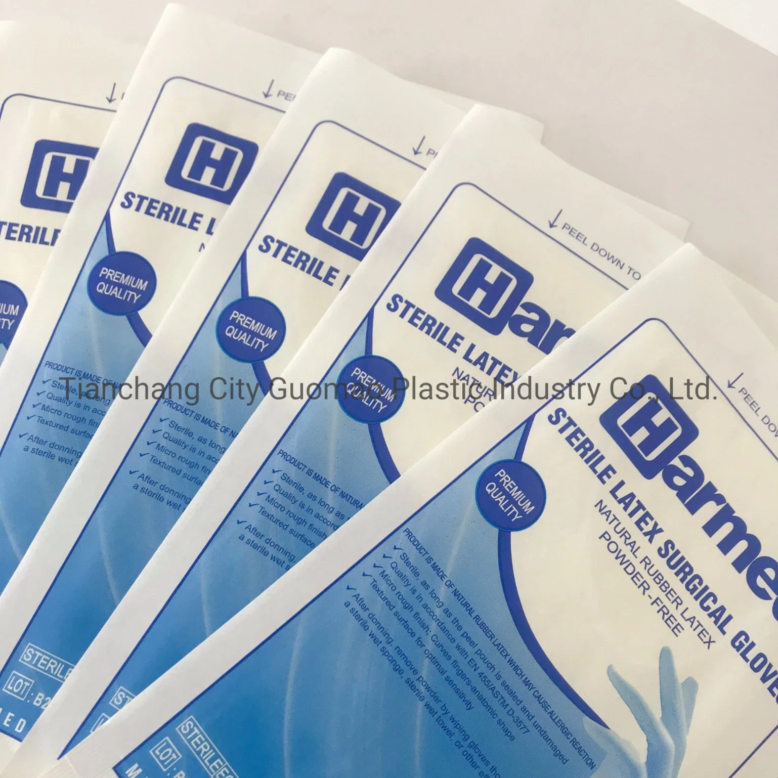 Medical Paper Plastic Sterilization Pouch for Eo Sterilization