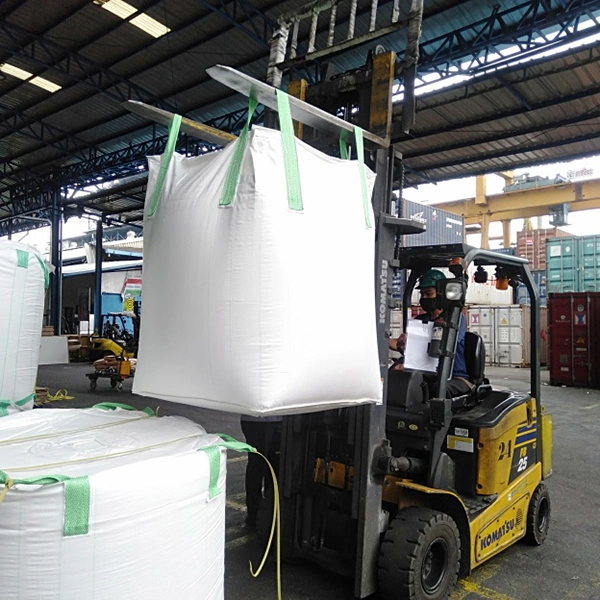 1000kg 1500kg Polypropylene Large PP Woven Loading Cotton Jumbo FIBC Bulk Big Chemical Industry Stone Sand Chicken Feed Fertilizer Bag