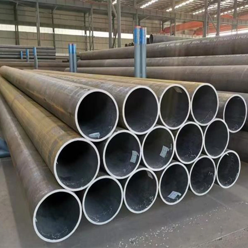 Q235 Ronda de carbono soldado do tubo de aço galvanizado / Tubo fabricante para as emissões