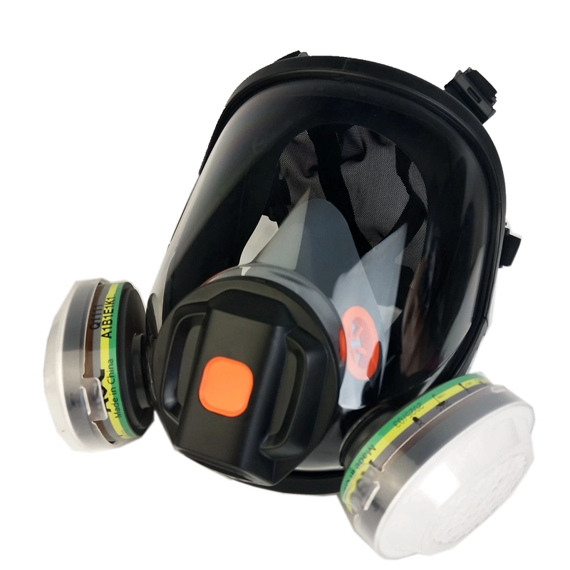 China New Design Speaking Amplifier Safety Respirator Gas Mask Full