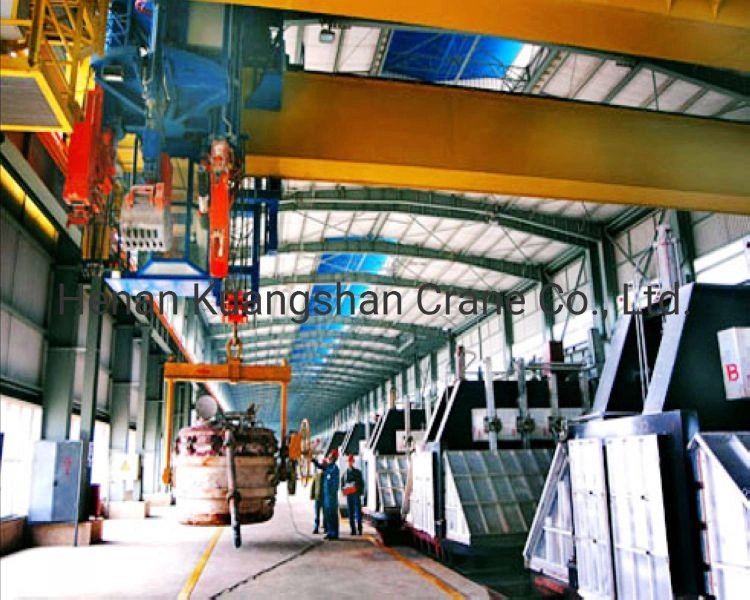 Double Beam Cabin Control Insulation Electric Overhead Bridge Crane