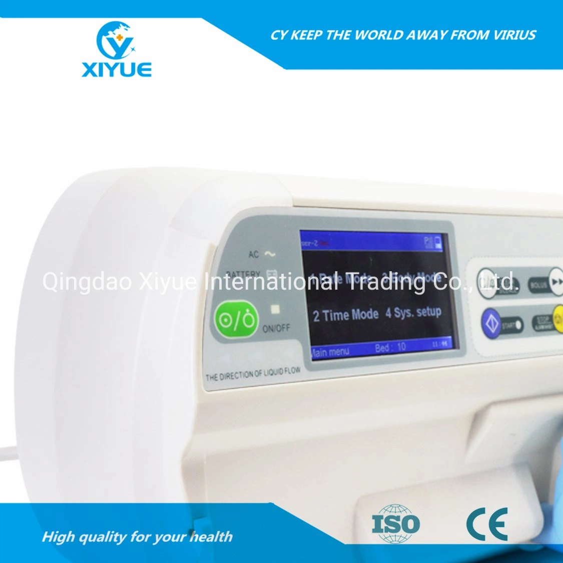 Single Channel Professional Medical Use Syringe Pump Type 1011