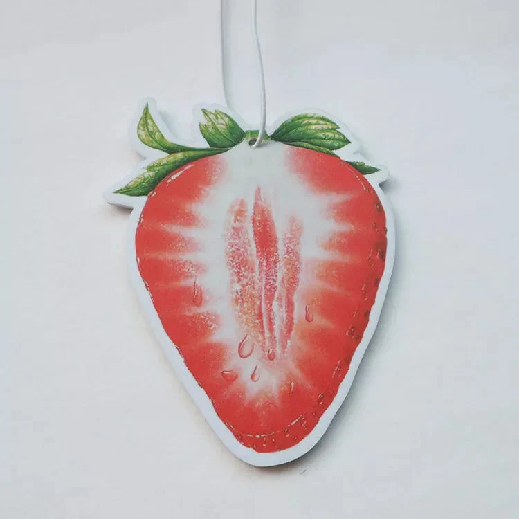 Wholesale/Supplier Shape Design Perfume Paper Customized Hanging Paper Car Air Freshener