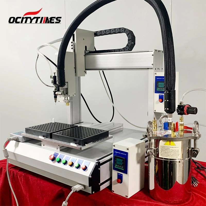 Ocitytimes Wholesale Automatic Electronic Cigarette Capping Vape Automatic Filling Machine for Multiple E Liquid