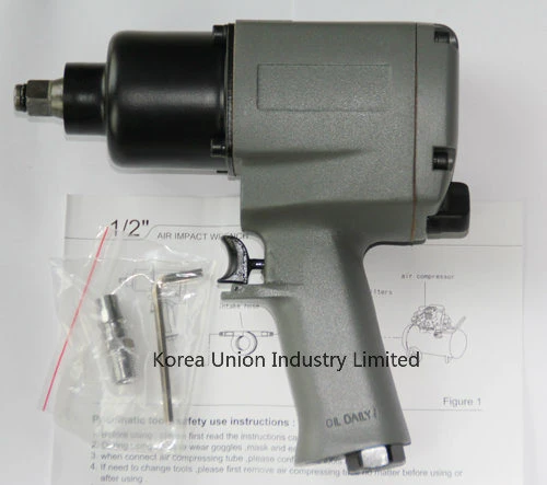 Ui-1007K Heavy Duty el desmontaje de aire de 1/2 pulgada de aire pistola de impacto neumática Juego de llaves de impacto