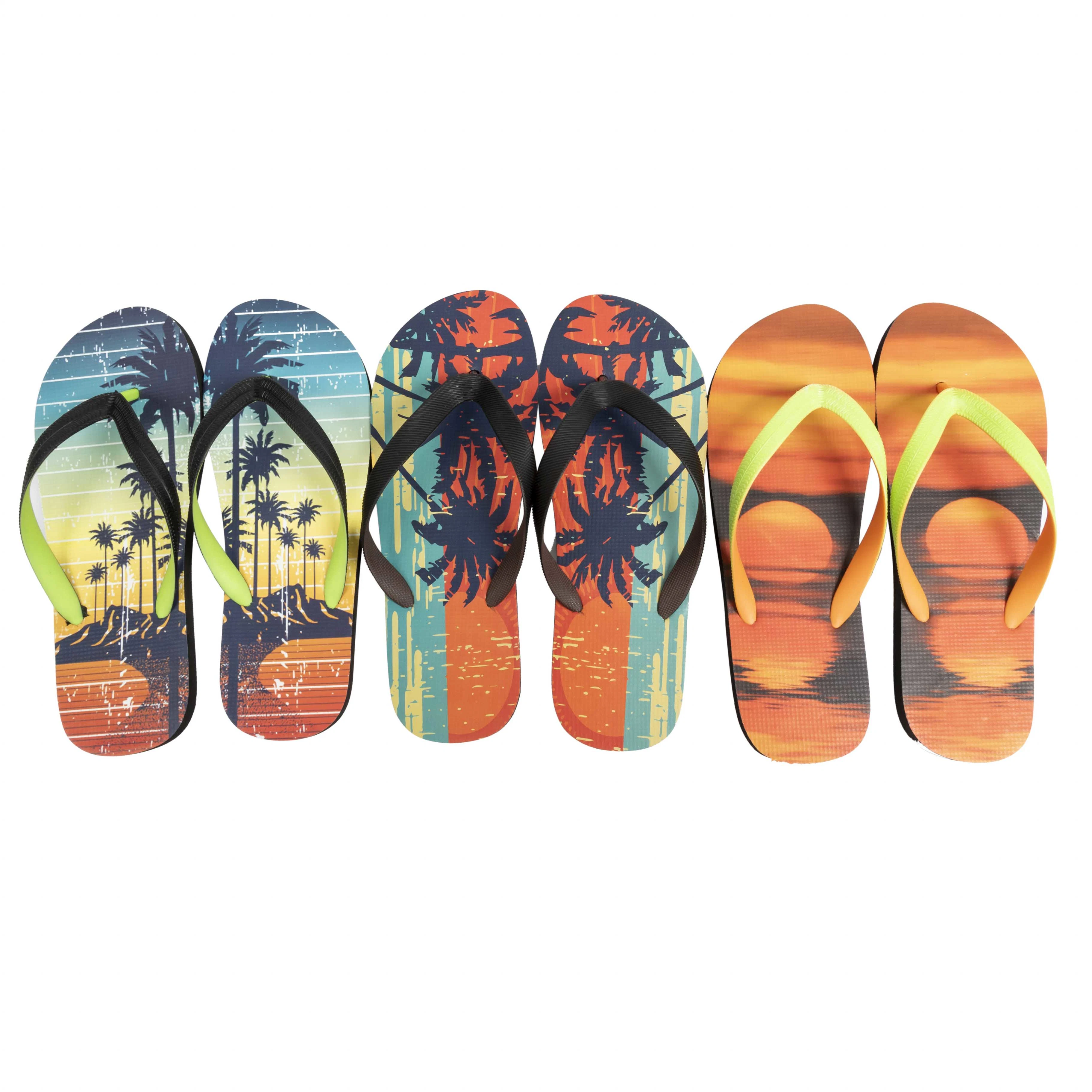 Hot Sale Wholesale/Supplier Men Rubber Slipper EVA Beach Hotel Custom Slipper Sandals Outdoor Print Custom Flat Flip Flops Shoes