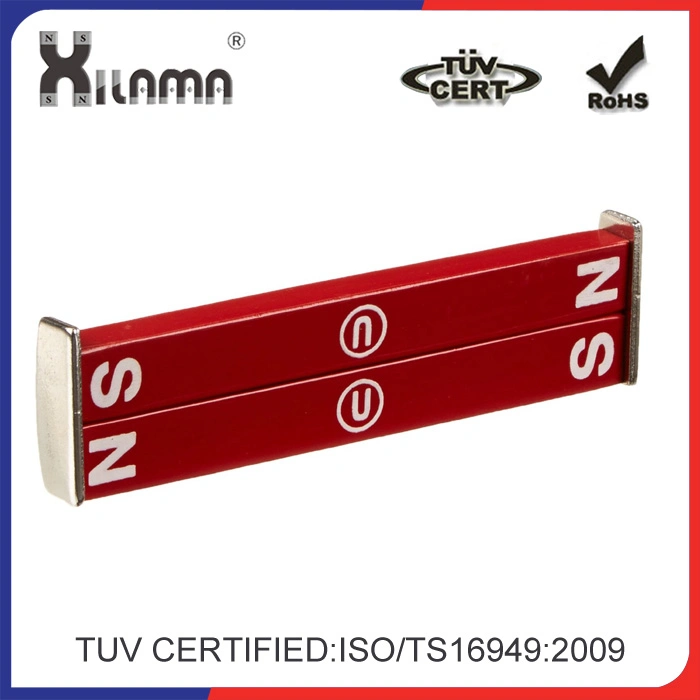 Red and Blue Bar AlNiCo Magnet