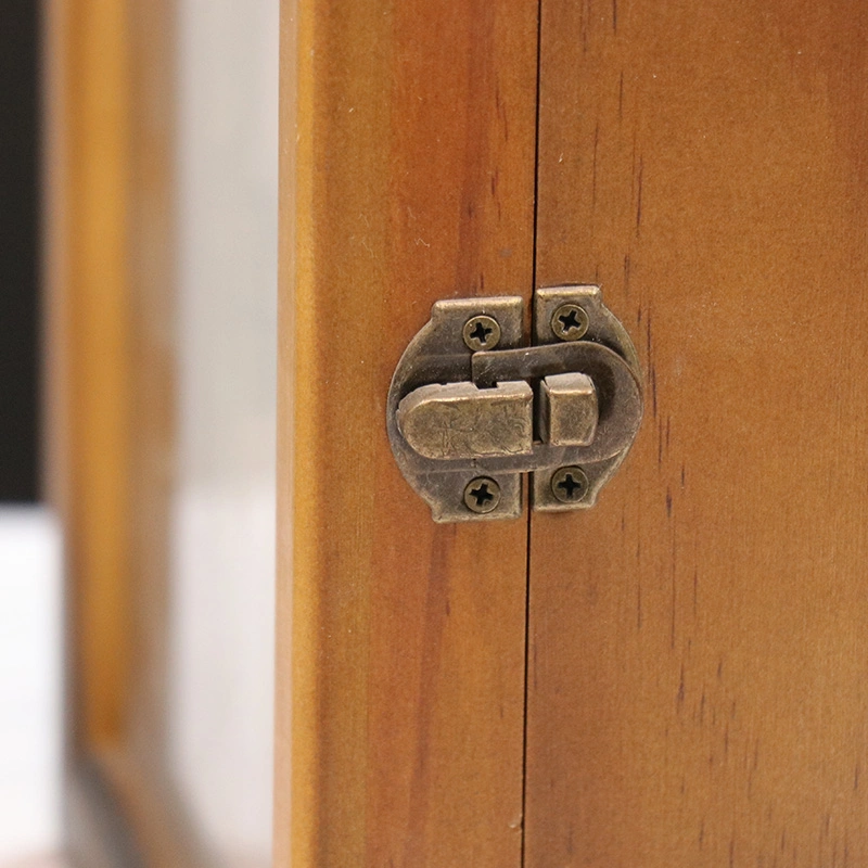 Vintage decoración Housewarmming llave de regalo de madera Casa llave de madera personalizada Caja de soporte para pared