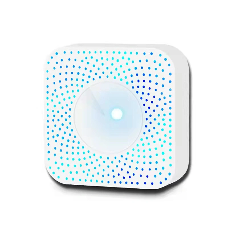 جهاز كشف Tuya Smart WiFi صندوق الهواء المنزلي PM2.5 فورمالديهايد ثاني أكسيد الكربون مستشعر الغاز مستشعر الهواء الفورمالديهايد VOC لدرجة الحرارة