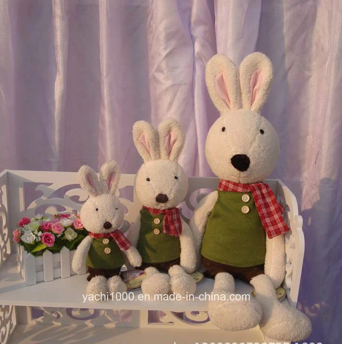 Wholesale/Supplier Rabbit Toy Plush with Scarf