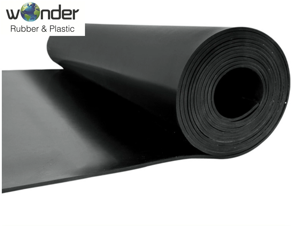 1-50mm Industrial Vulcanized Butyl Rubber Sheet