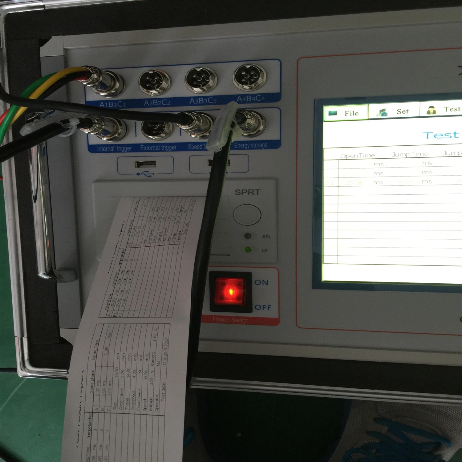 Schaltanlage Für Hochspannungsschalter/Geräteschalter-Tester Ausrüstung