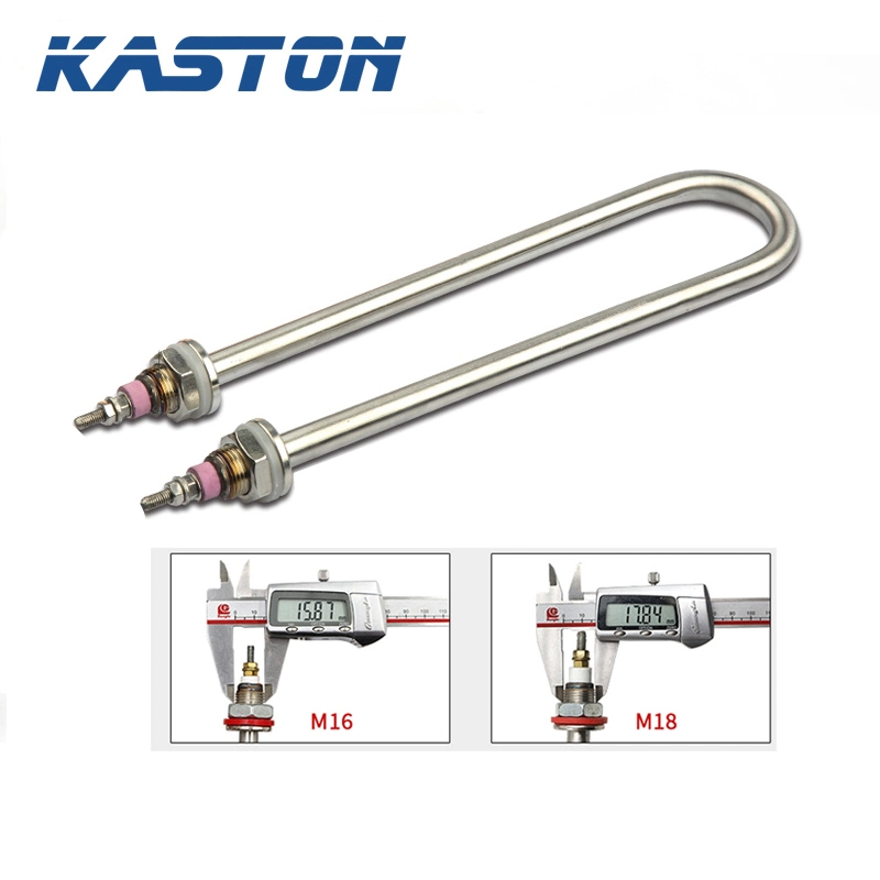 220V Industrial Stainless Steel U Shape Oven Electric Coil Water Immersion Element Heating Tube