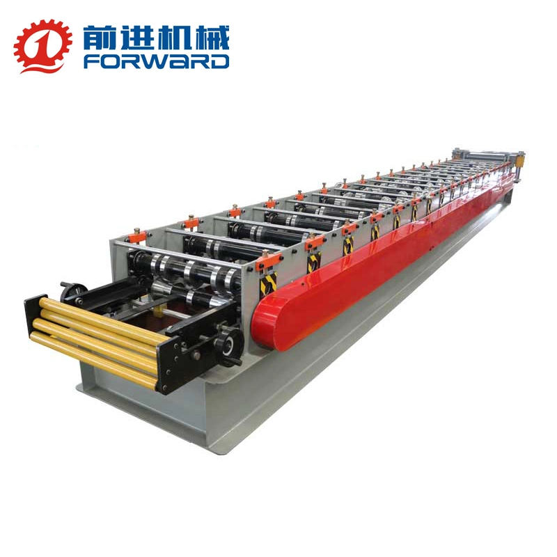 Standing Seam Metal Roof Machine / Red Steel Roof Tiles Making Machine / Galvanized Iron Roofing Sheets Used Roll Forming Machines Price
