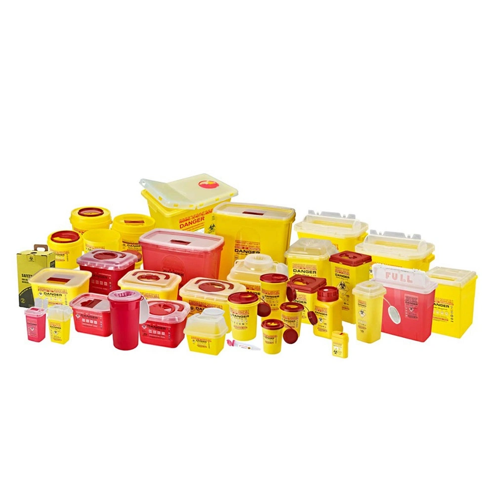 Container Medical Syringe Disposable Waste Disposal Factory Medic Red Biohazard Safe Needle Sharp Box