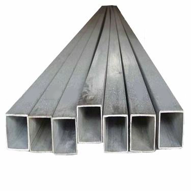 Good Quality Galvanized Black Steel Pipe Square Tubing Iron Rectangular Tube Price for Carports