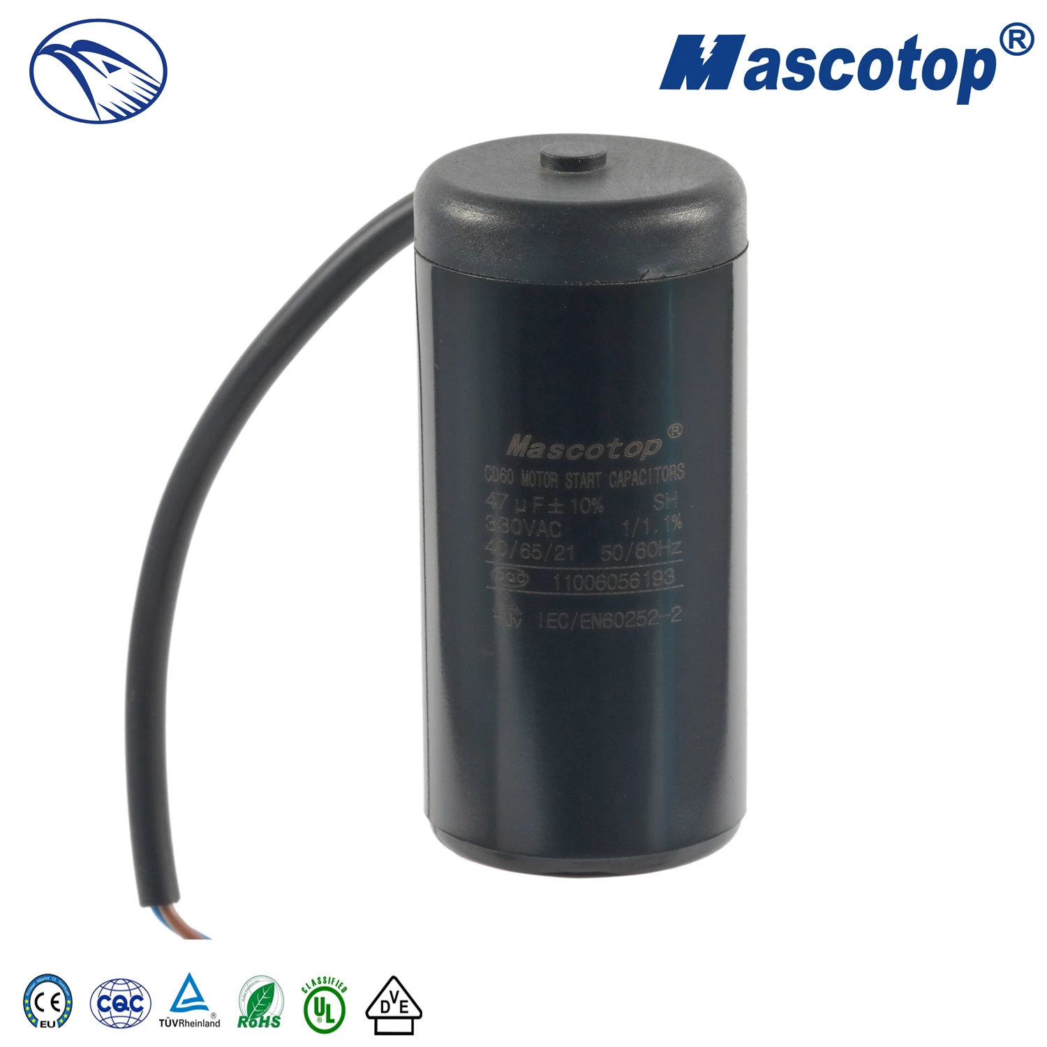 Chineses Mayoreo CD60 condensador 220vac arranque de motor