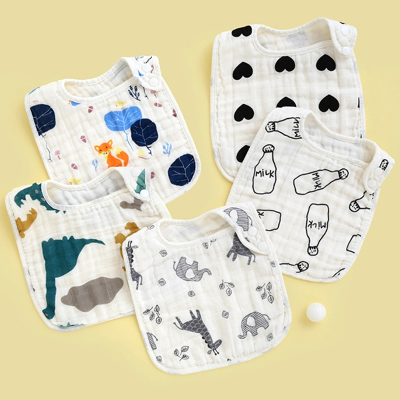 Wholesale/Supplier Lightweight Soft Coveralls Infant Cotton Absorbent Spring Summer Baby Bibs