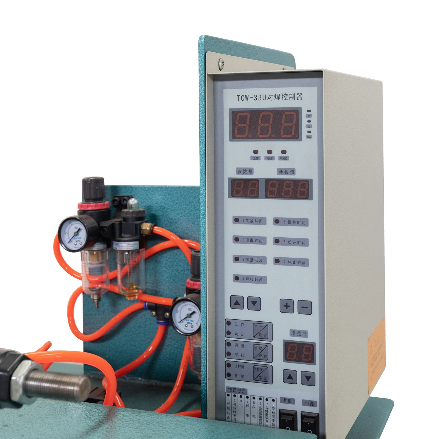 Inverter Semi-Automatic Resistance Seam Welder for Steel Basin, Bucket, Tank etc.