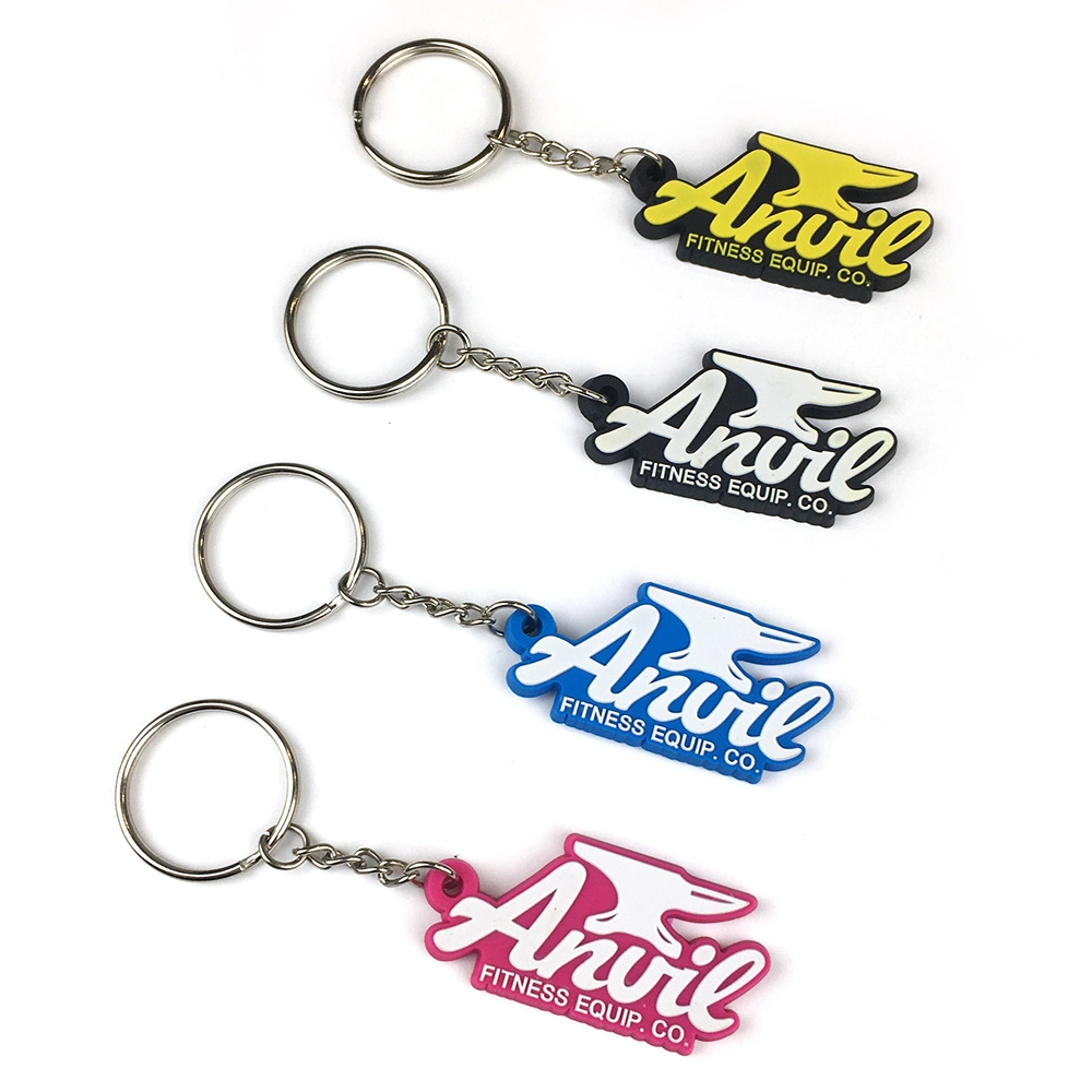 Wholesale/Supplier Fashion Basketball Soft PVC Designer PVC Key Ring Free Sample