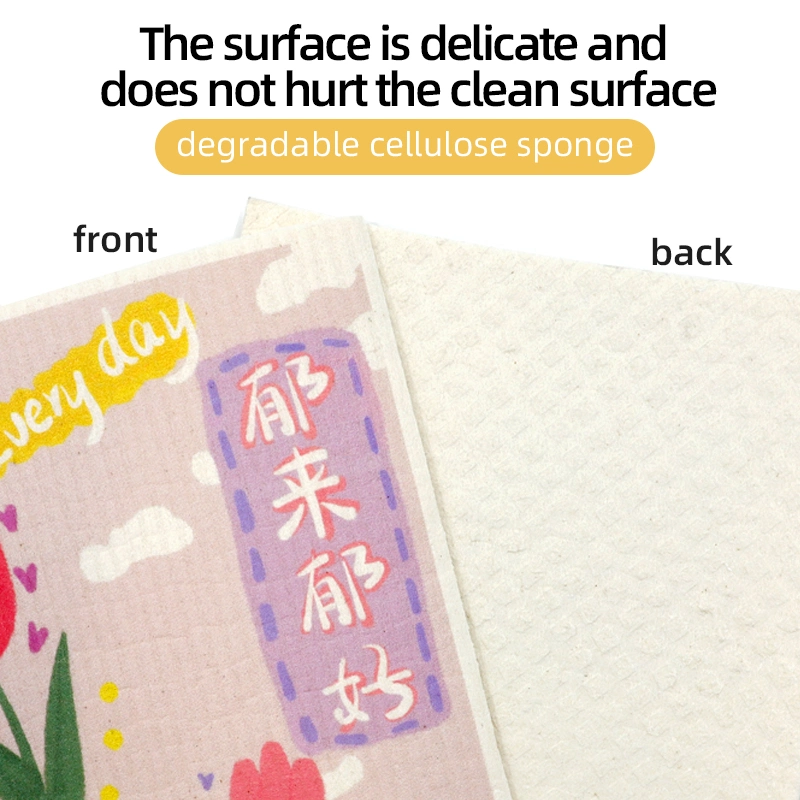 The New Product Is Printed with Cellulose Cloth with Smooth Design