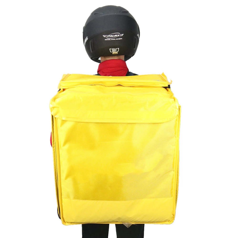 حقيبة ظهر قابلة للتوسيع مخصصة للتمدد تحمل الشعار المقاوم للماء