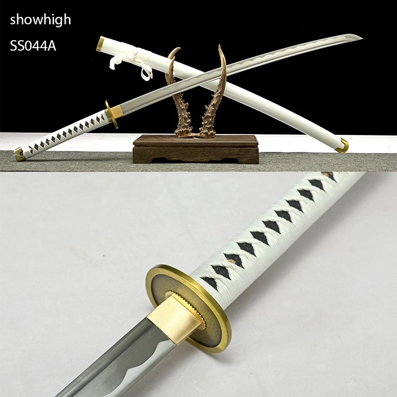 Handmade One Piece Roronoa Zoro Wado Lchimonji Japanese Sword Ss044A