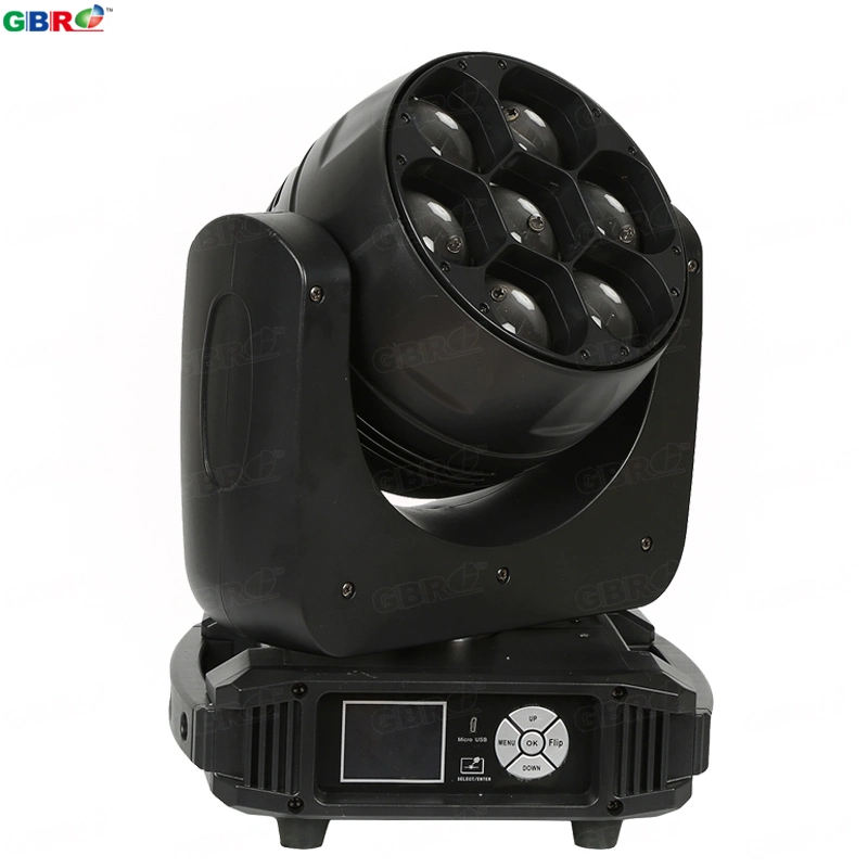 Gbr-Wl740 Stage Lighting 7X40W Zoom Wash Moving Head LED