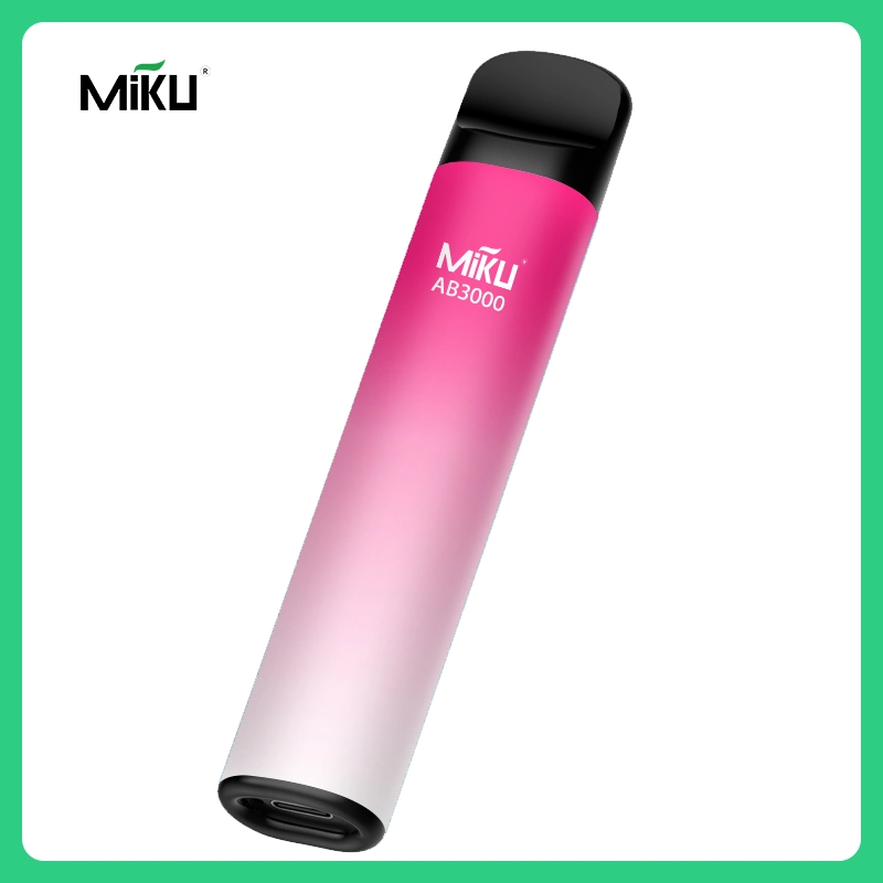 Miku Vape desechables colores Diffarent increíble sabor con AB3000 bocanadas 420 mAh de la bobina de malla de 8 ml