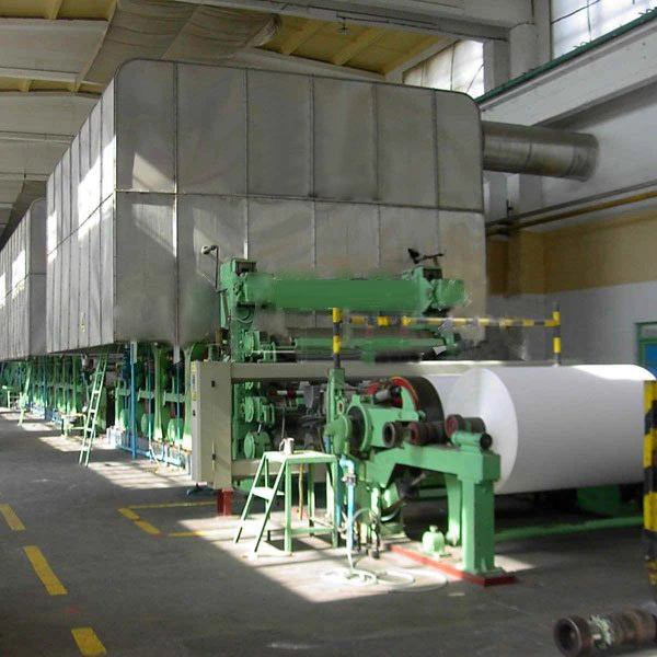 DC-2400mm Fourdrinier Wire Cultural Printing Paper and Copy Paper Making Machine