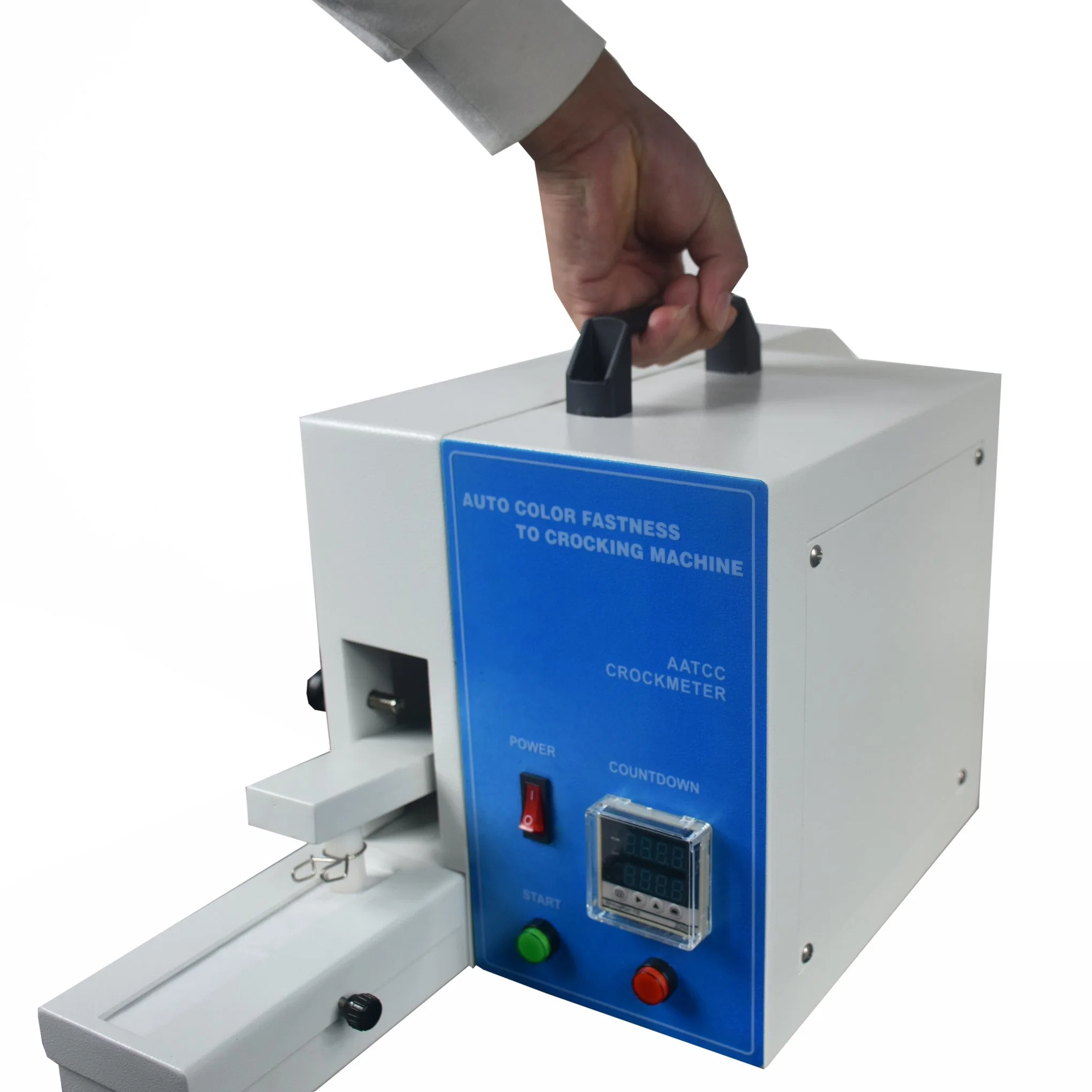 Electronic Crocking Testing Machine Tester Aatcc Textile Price Crockmeter Crock Meter