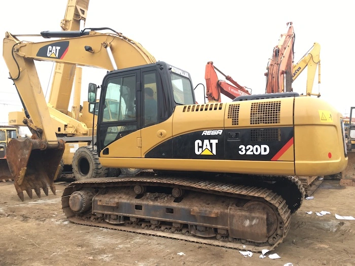 Usadas de excavadora Caterpillar 320D, de segunda mano 320 Máquina excavadora de cadenas de venta