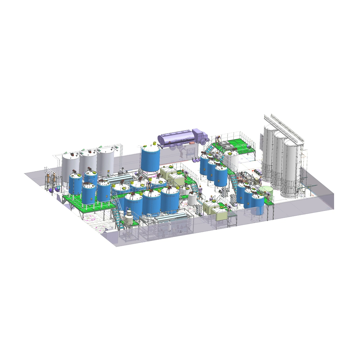 New Design PLC control automatic dairy milk processing machines