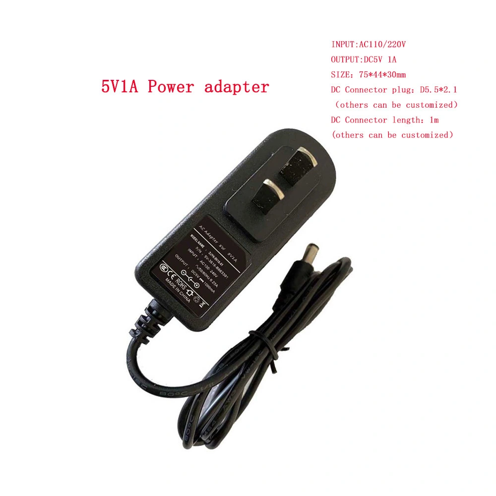 Factory Price 5 Volt 1AMP Power Supply Adapter AC to DC for Camera Monitor Power Supply 07