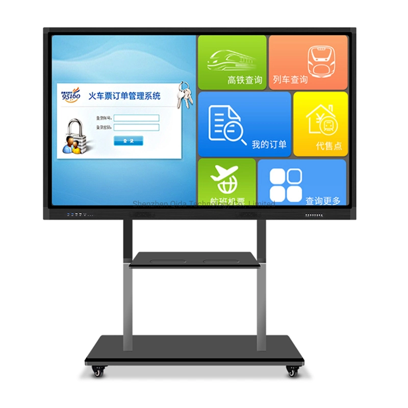 42, 43, 49, 50, 55, 65, 75, 85-Inch LCD Touch Screen Advertising Display Monitor Kiosk, Touchscreen Informaiton Kiosk OPS Computer Android Smartboard