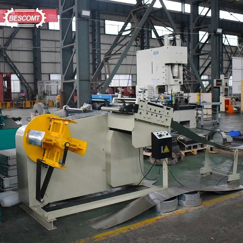 Made in China Metal Coil Machine Line Ncf-200 Nc Servo Feeder and Decoiler Straightener 2 in 1 for Power Press