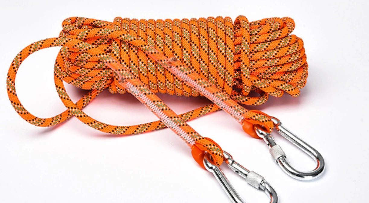 Factory Made Outdoor Sports Climbing Construction Wear-Resistant Polyester Safety Rope