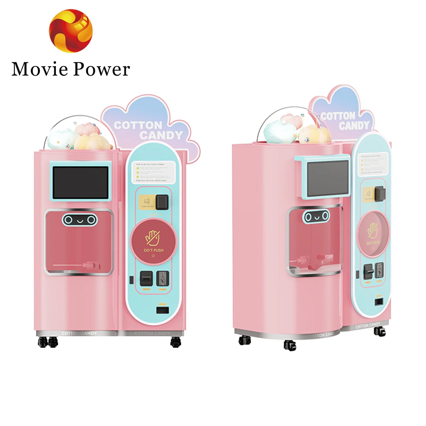 Новый стиль полностью автоматический коммерческий Cotton Candy Flairy Floss Vending Изготовление машины